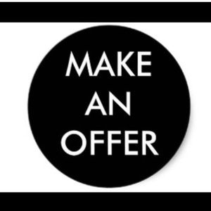 MAKE ME AN OFFER.... I love them!!!